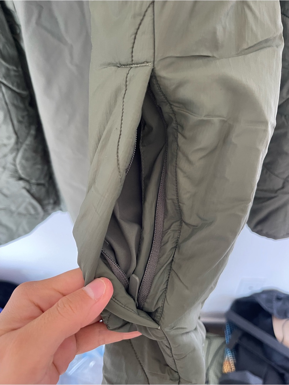 lululemon Olive Quilted Jacket - Women - Picture 4 of 5
